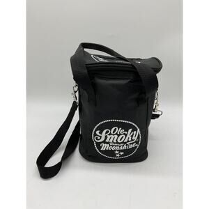 Ole Smoky Tennessee Moonshine Black Insulated Soft Cooler Bag Tote Lunch Logo